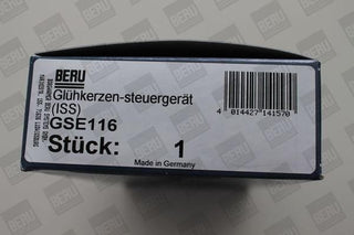 Beru glow plug contorl unit Copy of Glow plug control unit GSE116, glow plug system