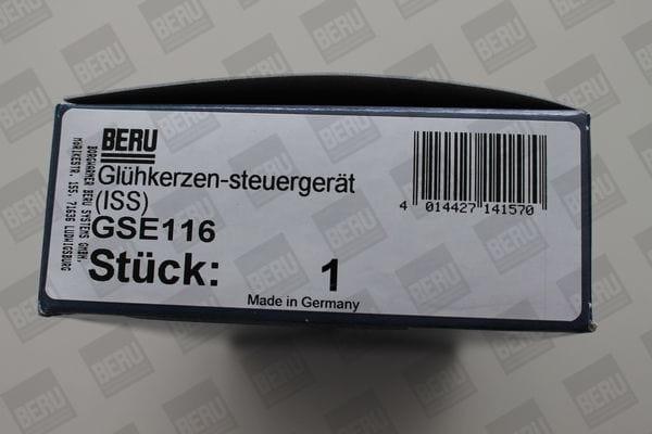 Beru glow plug contorl unit Copy of Glow plug control unit GSE116, glow plug system