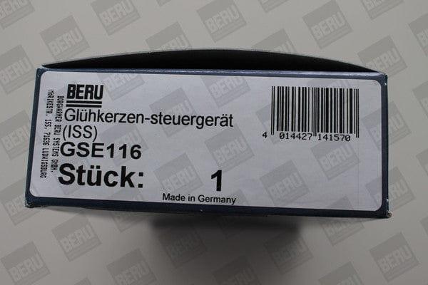 Beru glow plug contorl unit Copy of Glow plug control unit GSE116, glow plug system