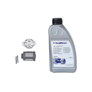 BorgWarner filter and oil kit 31325173 oil filter & Borgwarner 2000884 oil for Volvo Haldex