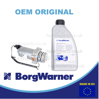 0CQ598549 pump & G055175A2 oil 5 th generation for Haldex BorgWarner pump and oil set 0CQ598549 AWD pump and Borgwarner oil set for 5th generation Haldex - QUATTRO AUDI VW SKODA SEAT