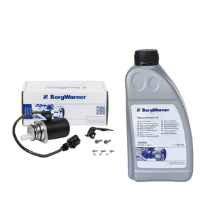AWD 02W598549A  pump and oil kit for Haldex system BorgWarner pump filter and oil set 02W598549A AWD pump and high performance oil set for VW Transporter and Capmobil